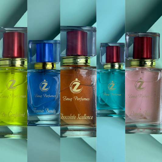 Buy 4 50ml Perfumes & Get 1 Free 50ml Perfume (Free Delivery)
